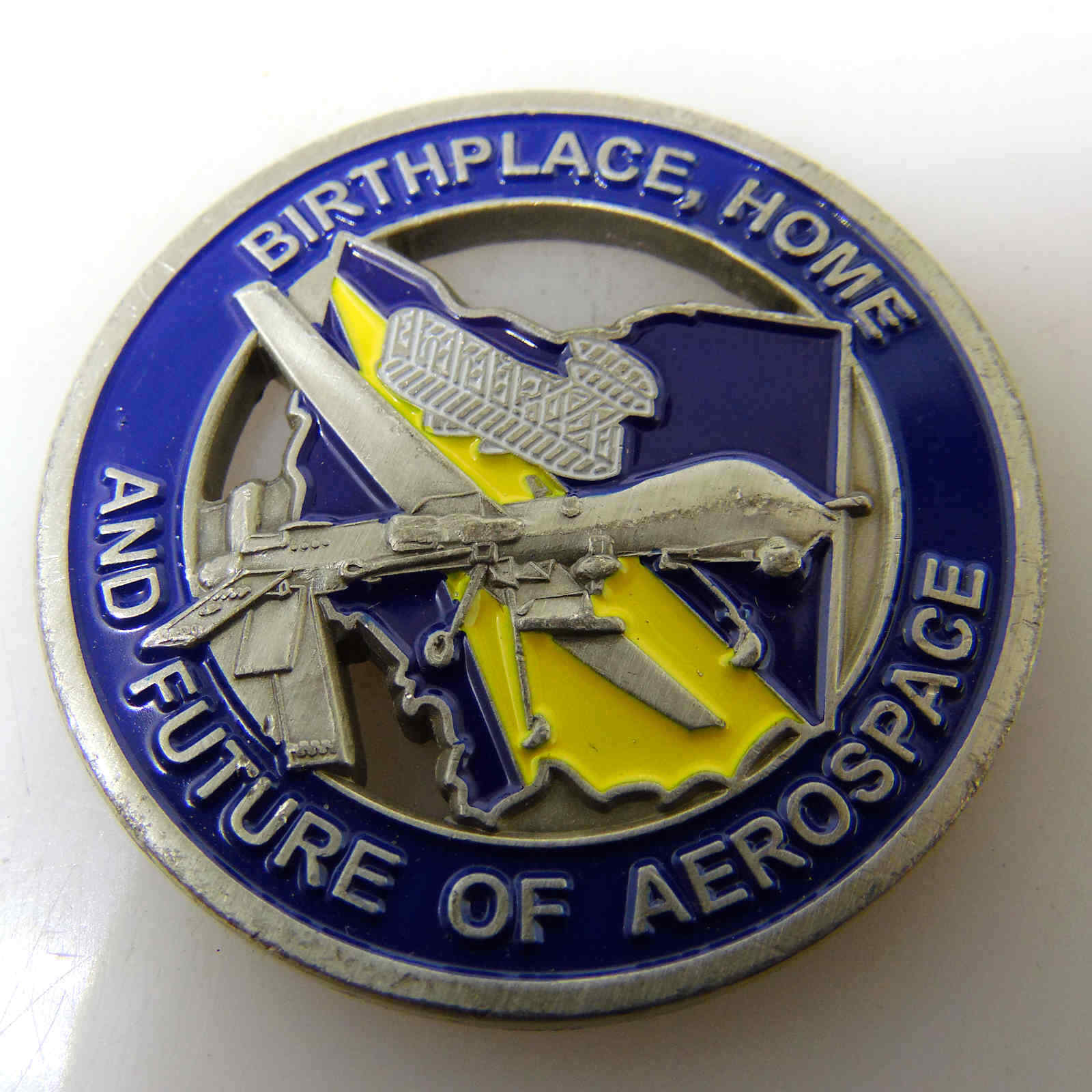 WRIGHT PATTERSON AIR FORCE BASE CHALLENGE COIN