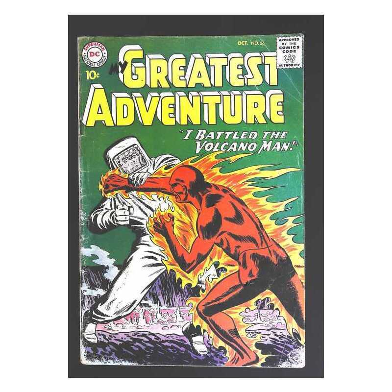 My Greatest Adventure (1955 series) #36 in Very Good condition. DC comics [f.