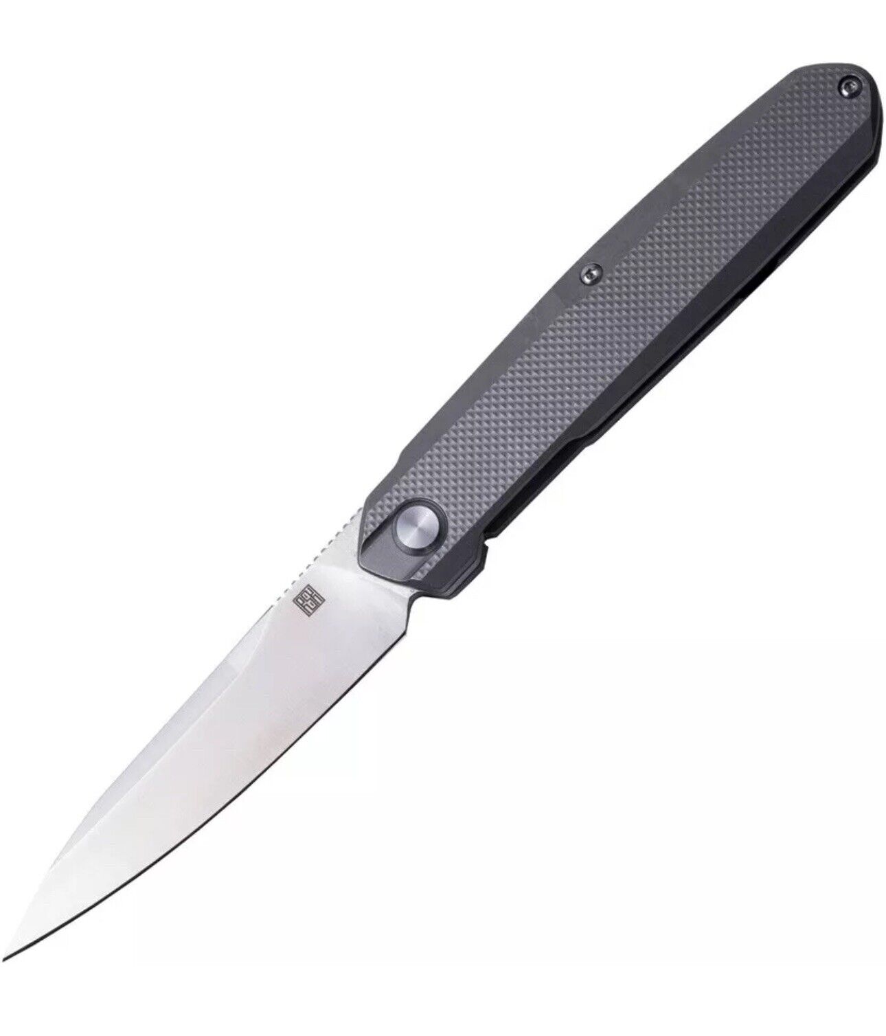 Real Steel S5 Metamorph Compact Pocket Knife Gray Titanium M390 Model# 7811T NEW