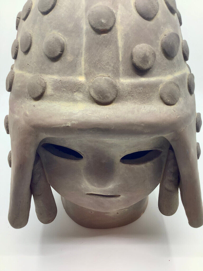 Buy Authentic Haniwa Warrior Helmet – Ancient Japanese Artifact