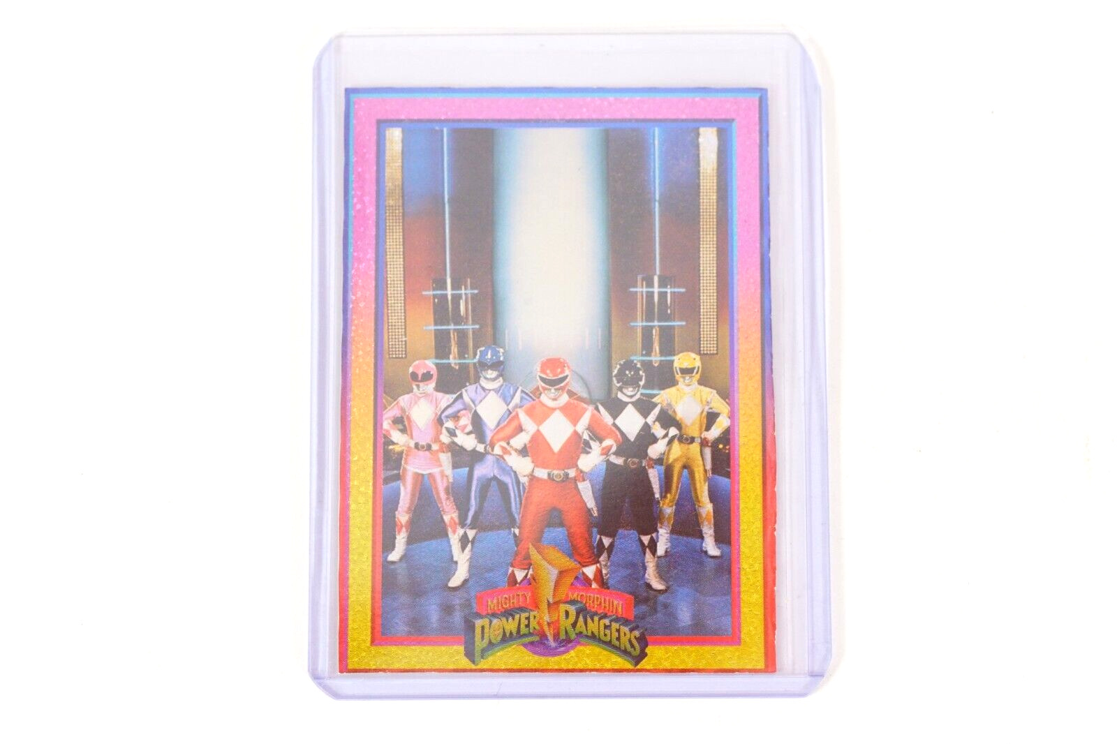 1994 Saban Power Rangers Power Foil Prototype #1 Trading Card Rare