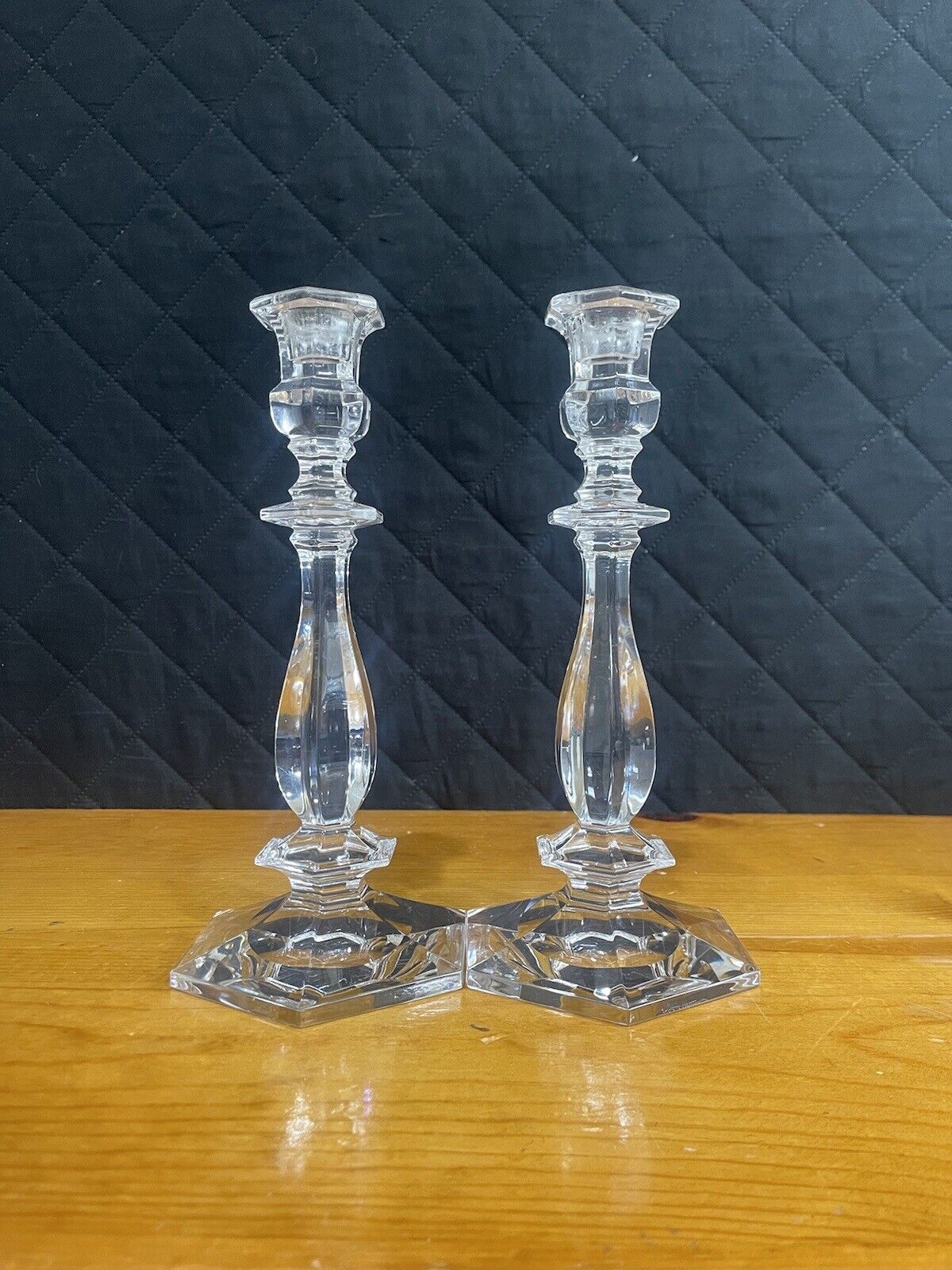 Mosser Art Glass, 2-each 7.5\