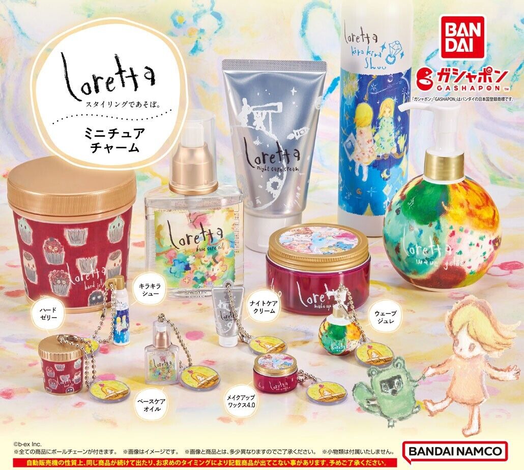 Loretta Miniature Charm Collection [6 types (full complete)] Capsule Japan 515Y