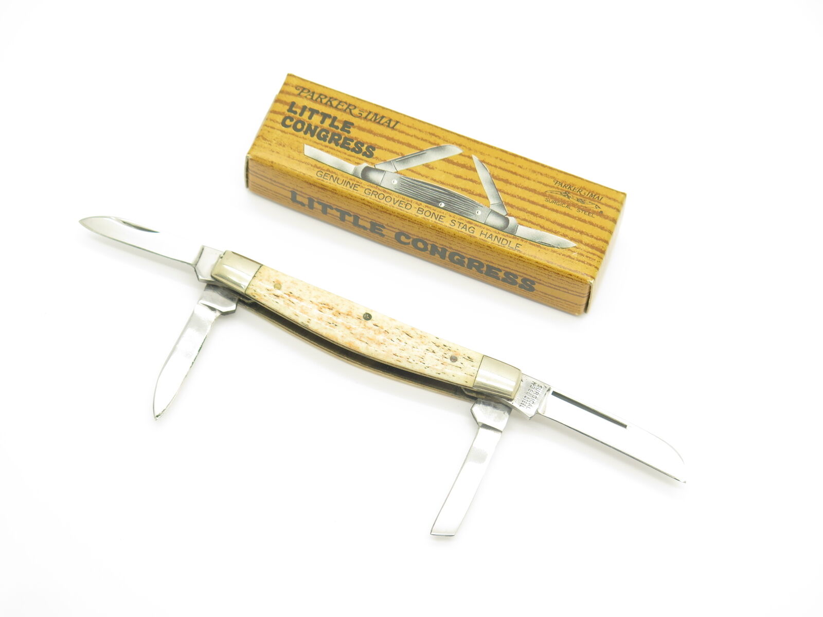 Vintage 1980s Parker Imai Seki Japan 298 Small Congress Folding Pocket Knife