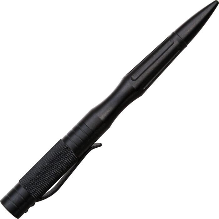 Blackjack International Tactical Pen Blunt-Defense Tip Screw-Off Cap Cast Metal