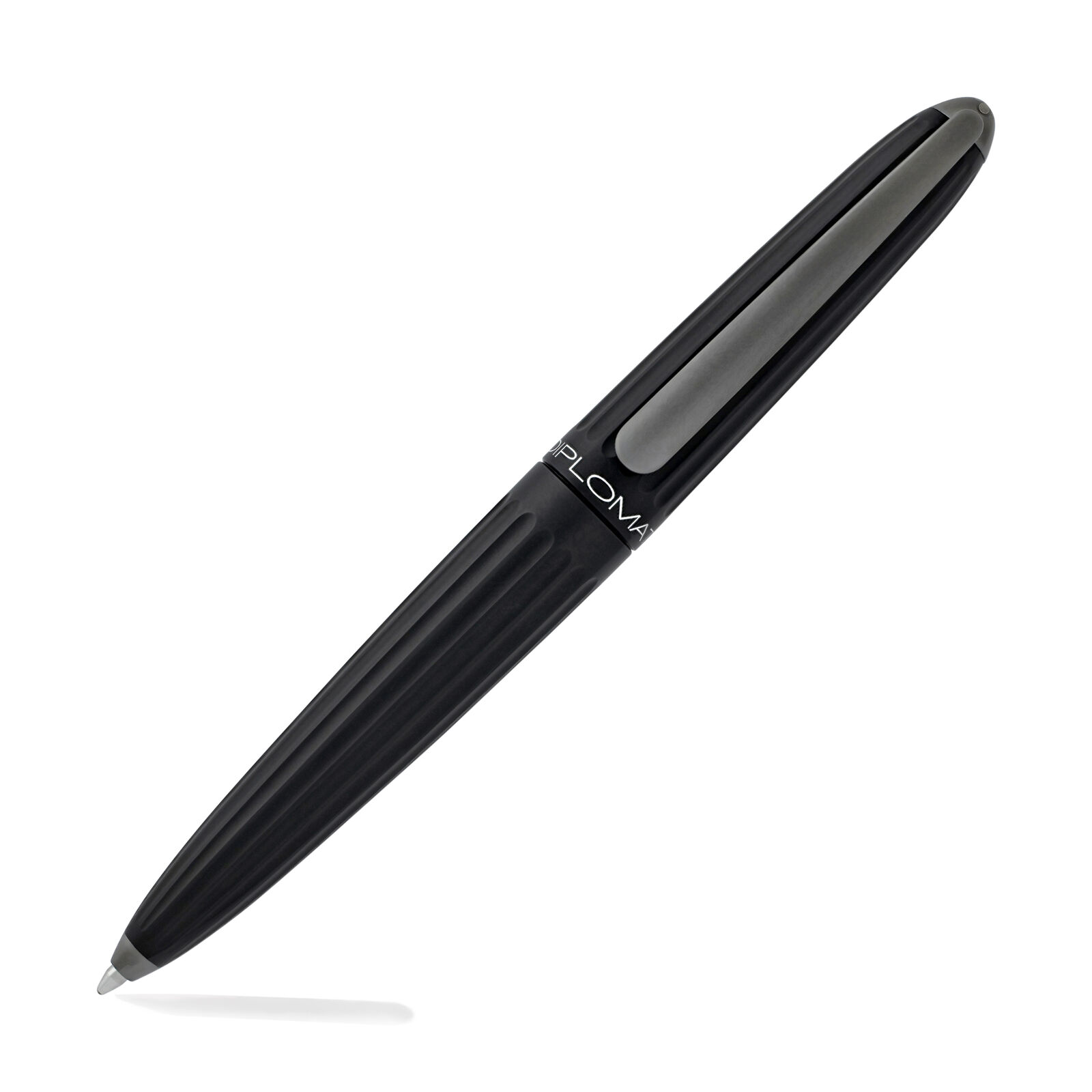 Diplomat Aero Ballpoint Pen - Matte Black - D40301040 - New in Gift Box