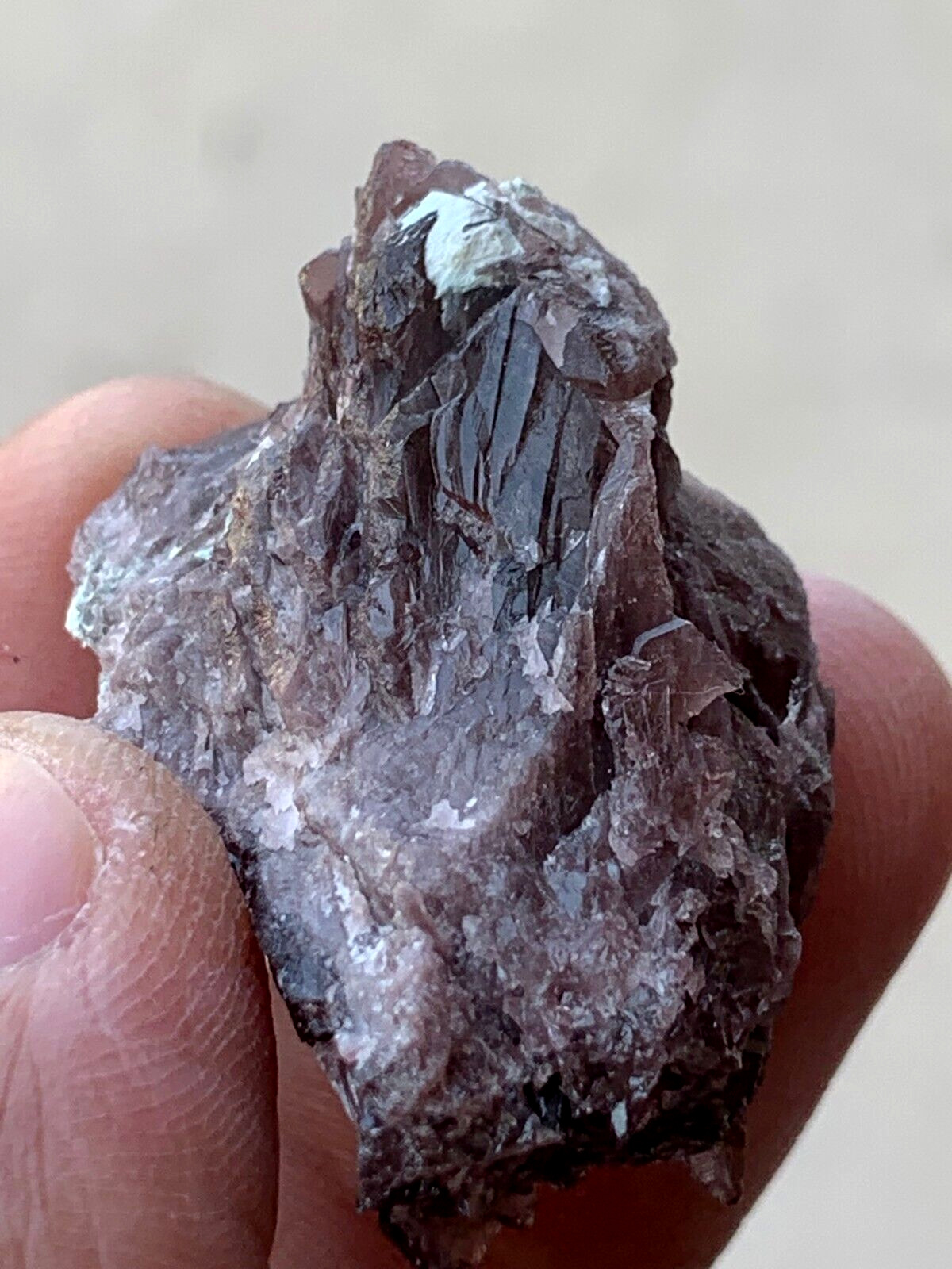 192 Ct Top Quality Natural Rare Axinite Crystals Raw Specimen @ Skardu Pakistan