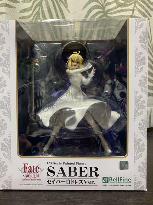 Bellfine Fate/Stay Night Saber White Dress Ver. 1/8 Scale PVC Figure Japan