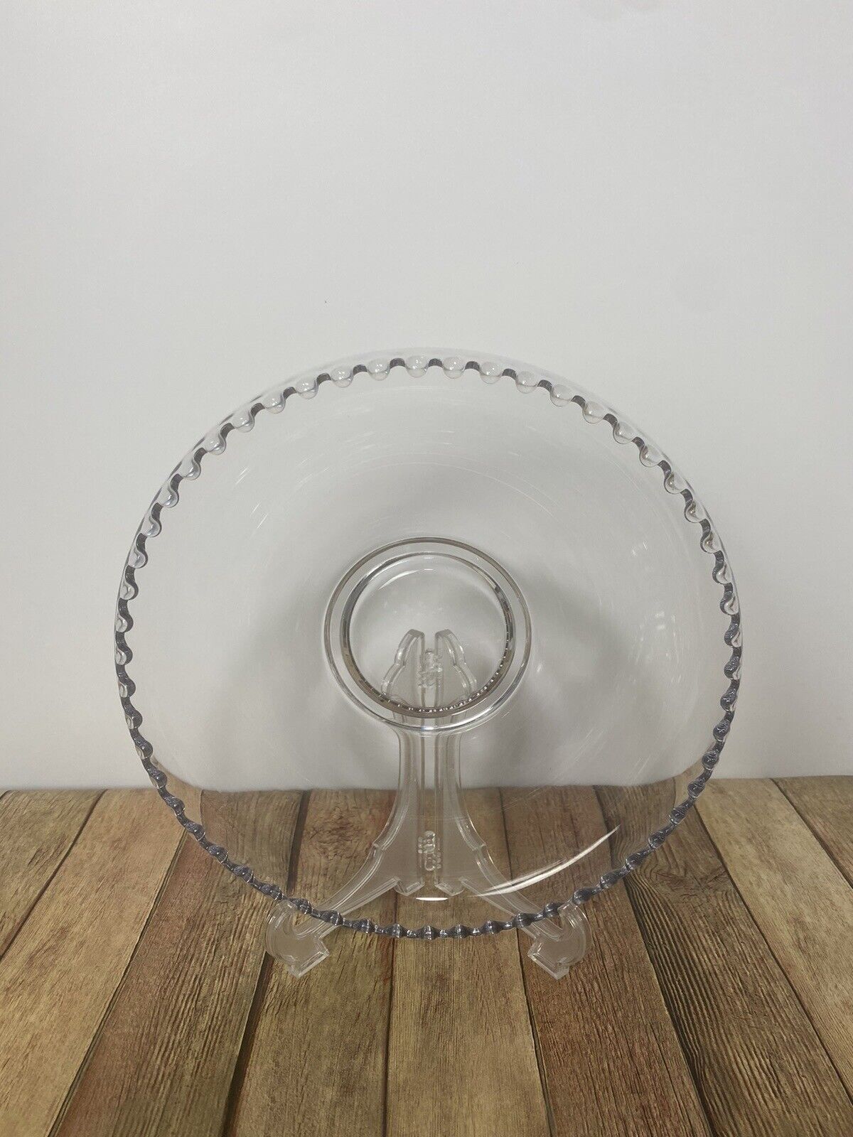 Vintage Imperial Glass Candlewick Clear 11” Float Bowl