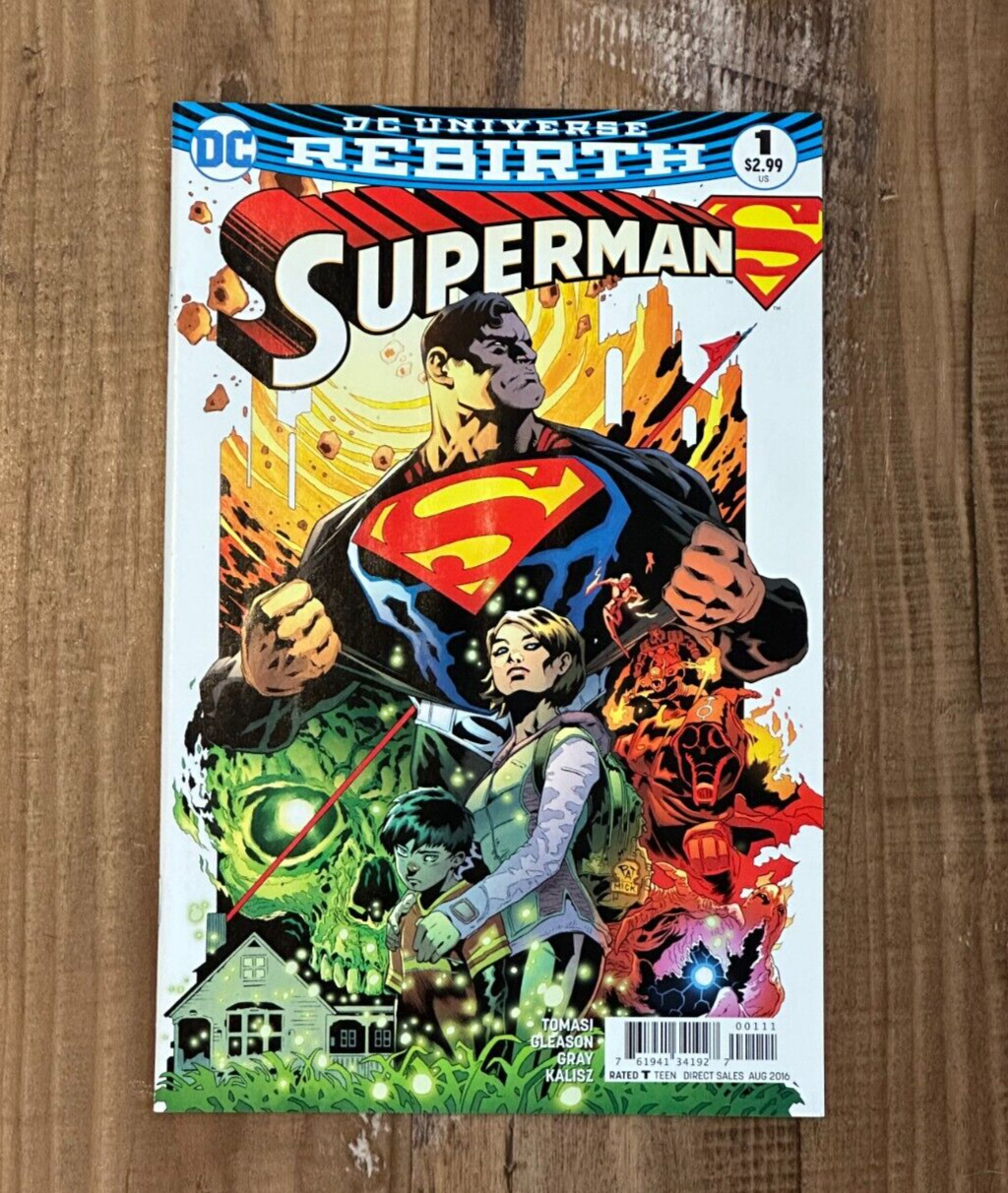 DC Universe Rebirth Superman #1 (DC Comics, 2018)