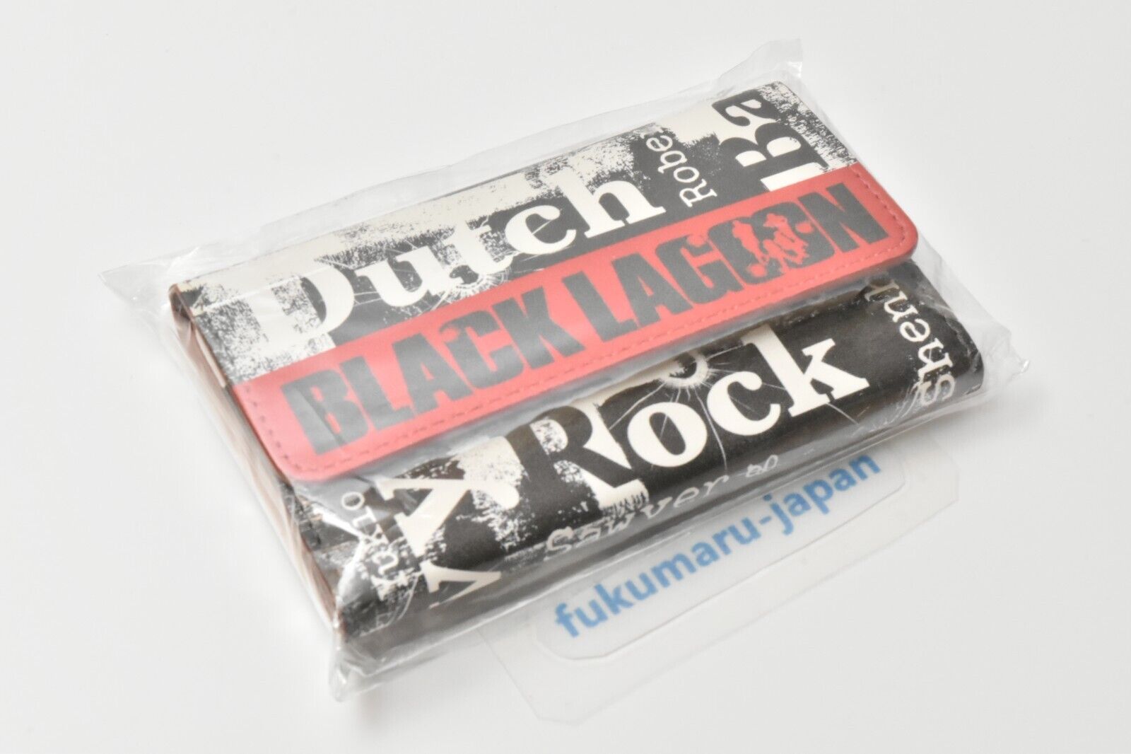 BLACK LAGOON Logo Leather key case Rei Hiroe 2023