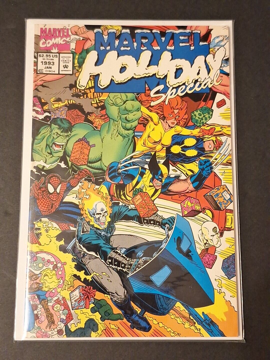 Marvel Holiday Special 1993 Marvel Comics MCU Newsstand High Grade See Photos 