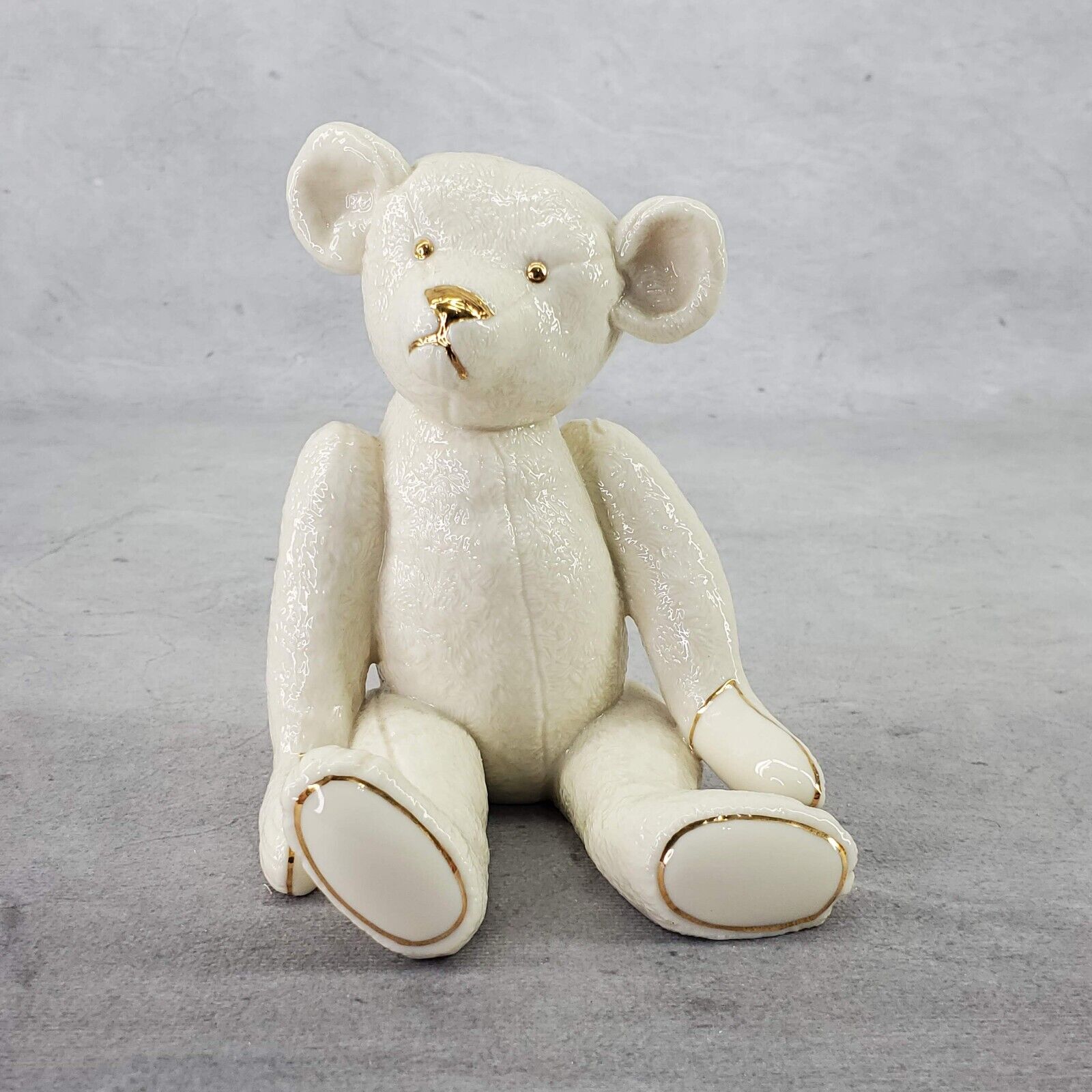 Vintage Lenox Porcelain Teddy Bear Smithsonian Institution Centennial Figure