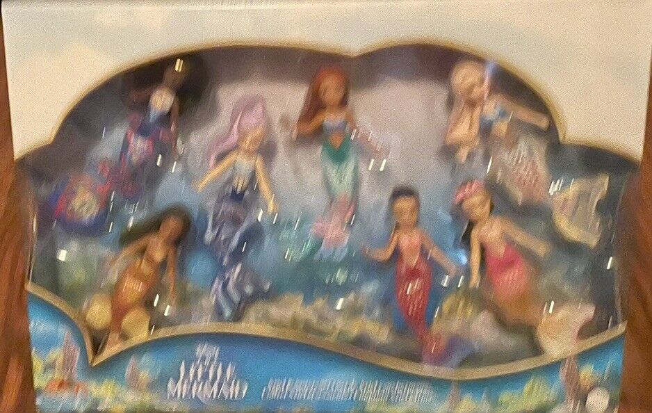Disney The Little Mermaid Ariel & Sisters Set Deluxe Figures 2022 Mattel Toy