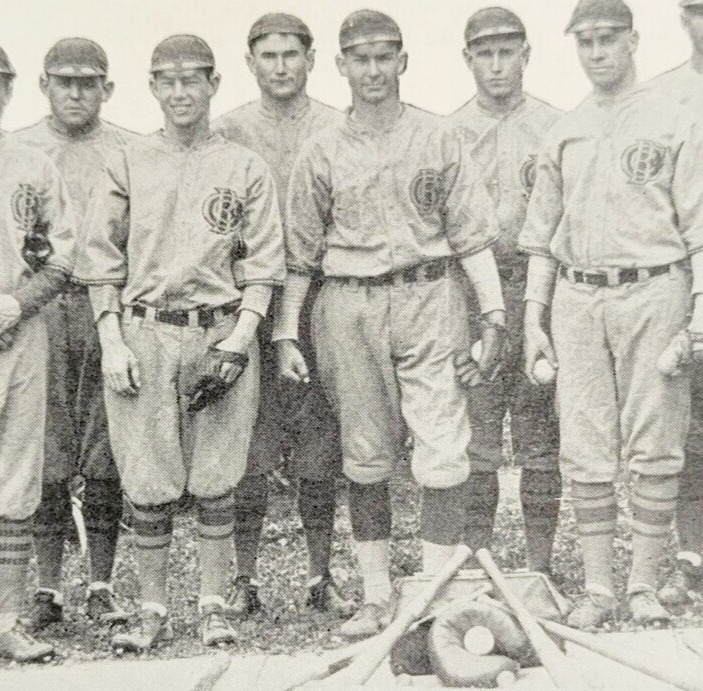 Rare c1925 Postcard Chillicothe Business College Baseball Team Missouri Mo