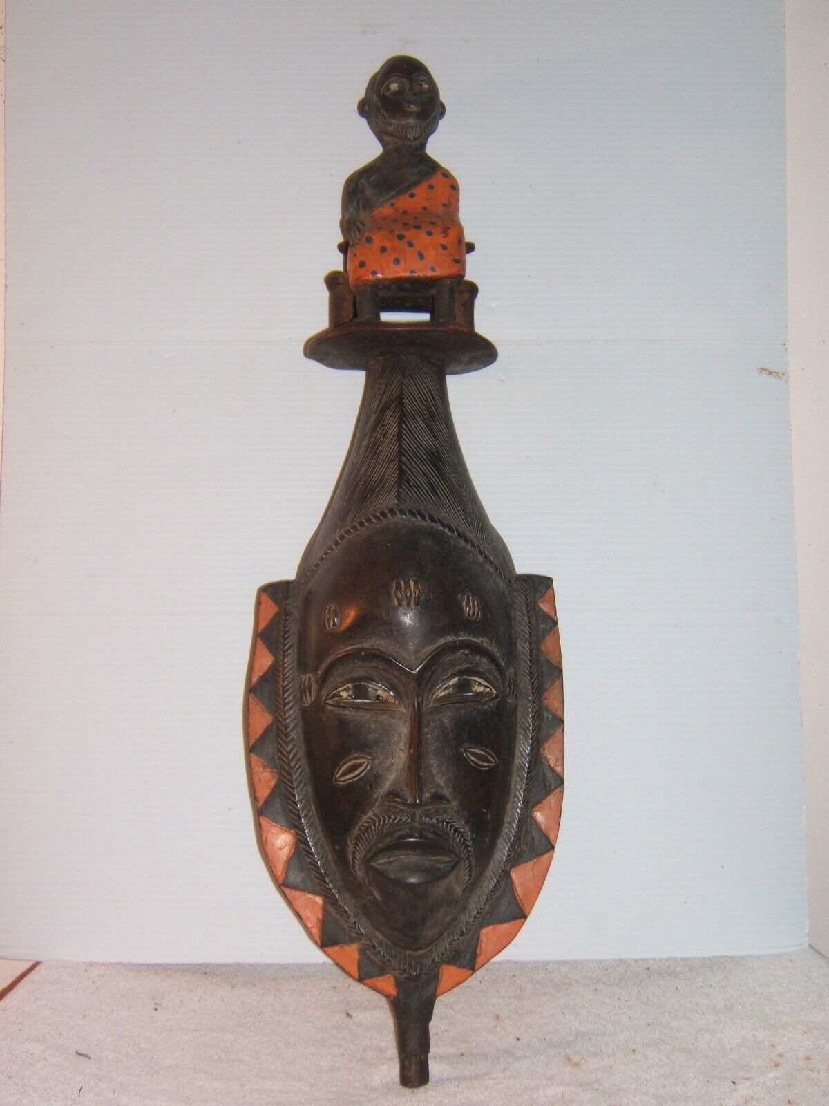 Ancestral Funeral Mark, Nigeria, Ca. Mid to Late 20th Cent., 28