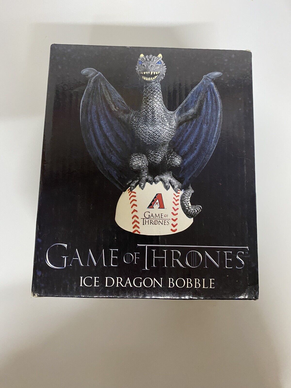 Game of Thrones Ice Dragon Bobble Arizona Diamondbacks 2018 Box New Baseball
