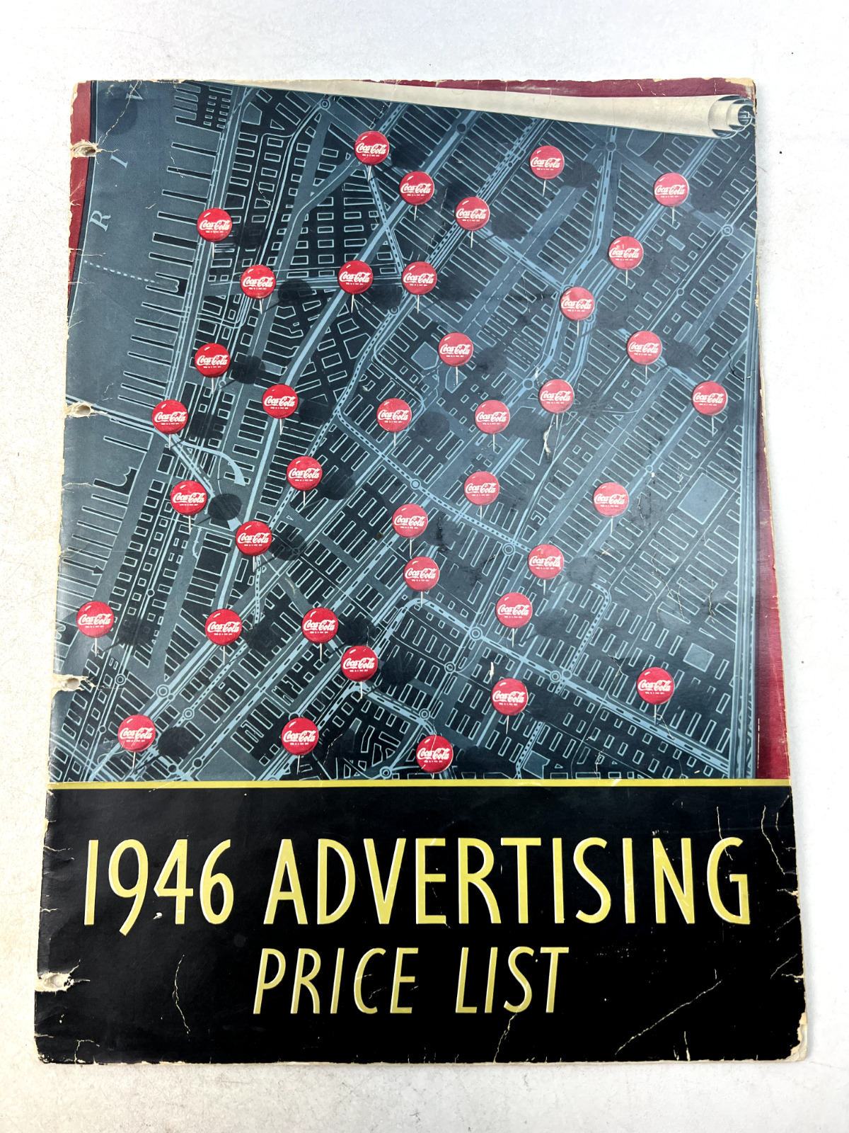 Vintage 1946 Coca-Cola Advertising Price List