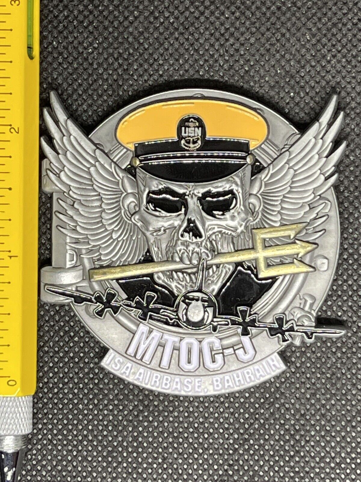 Isa Air Base Bahrain Mobil Tactical Ops Center MTOC-J CPO Challenge Coin