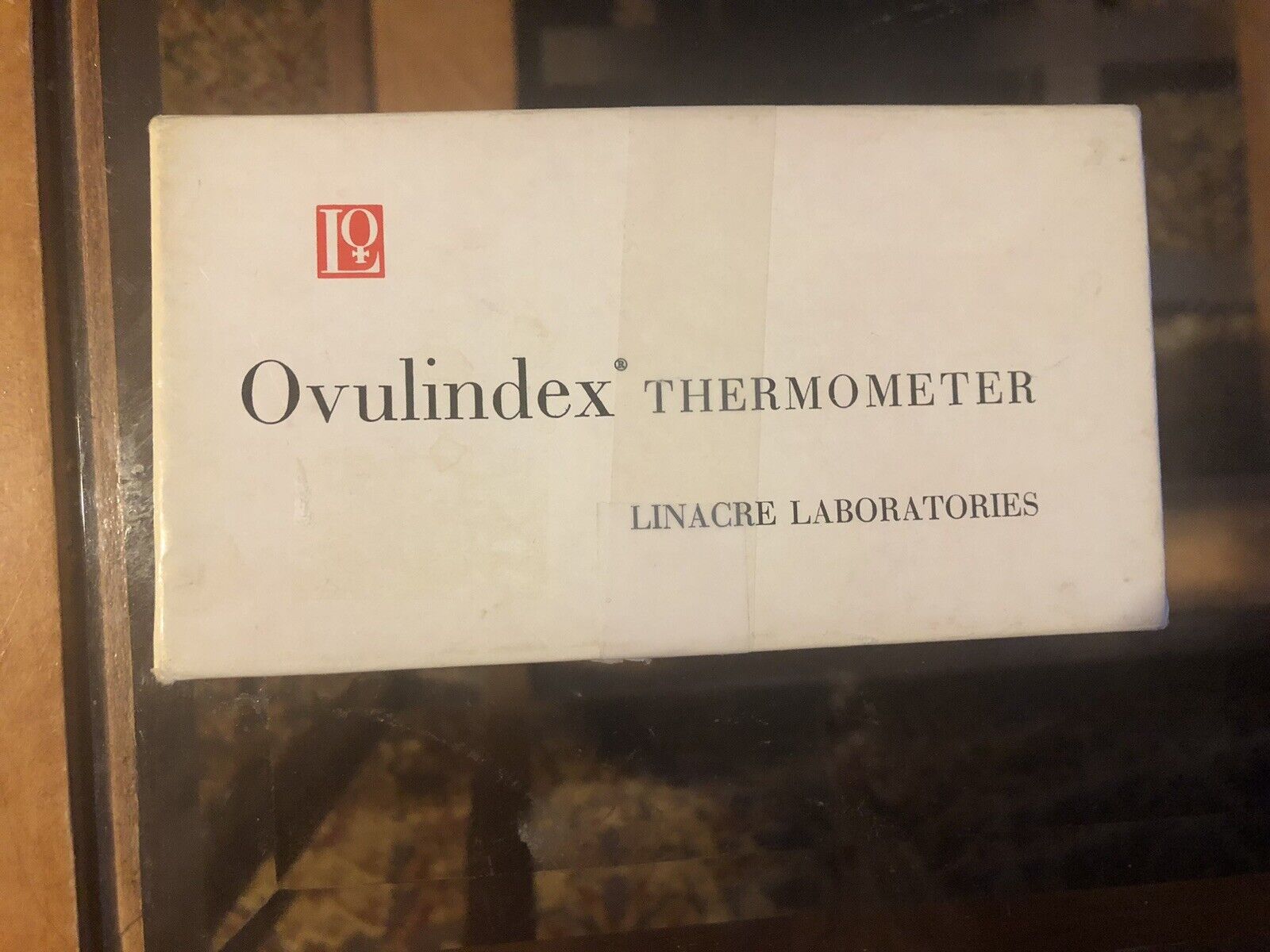 Vintage Ovulindex Oral Thermometer w/ Original Box and Paperwork