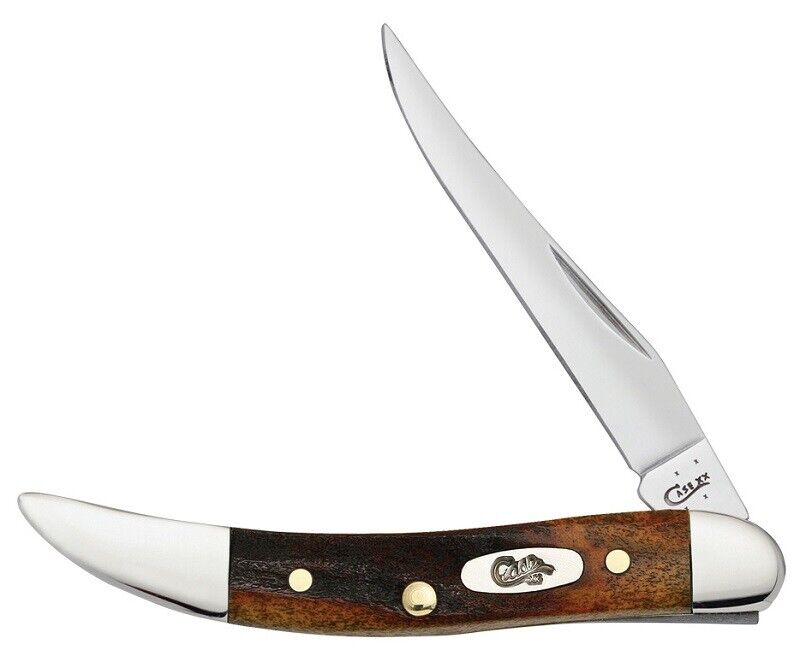 Case xx Knives Toothpick Genuine Red Deer Stag Stainless Pocket Knife 08469