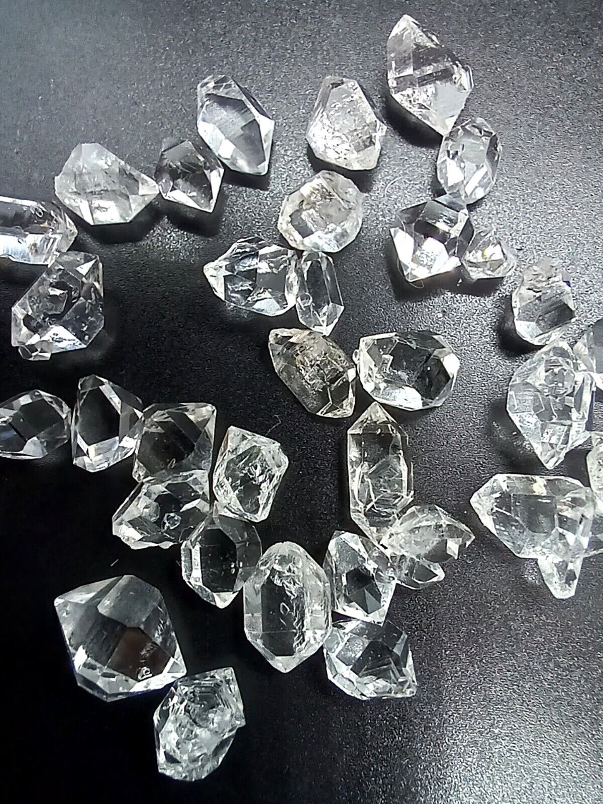 Herkimer diamond quartz double terminated Herkimer quartz lot natural Crystal 