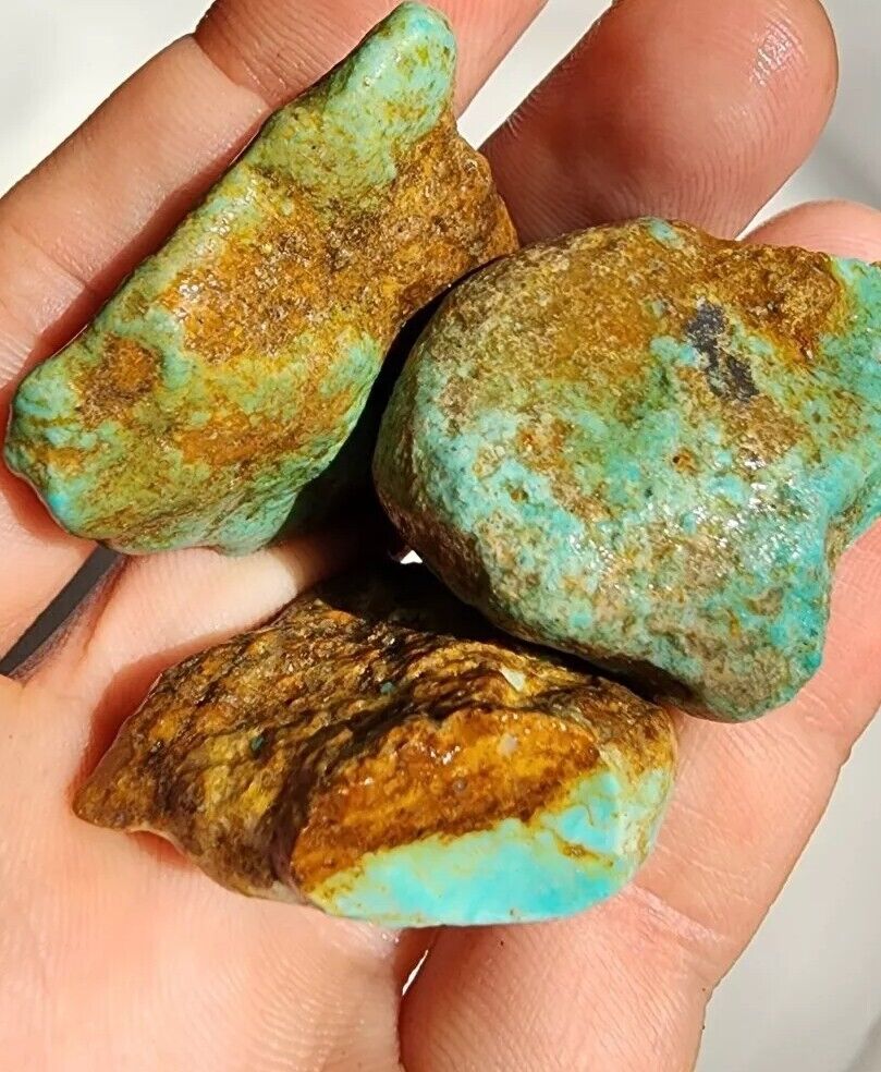 59.6 Grams Super Grade Kingman Turquoise, AZ, Turquoise Mountain  Nuggets