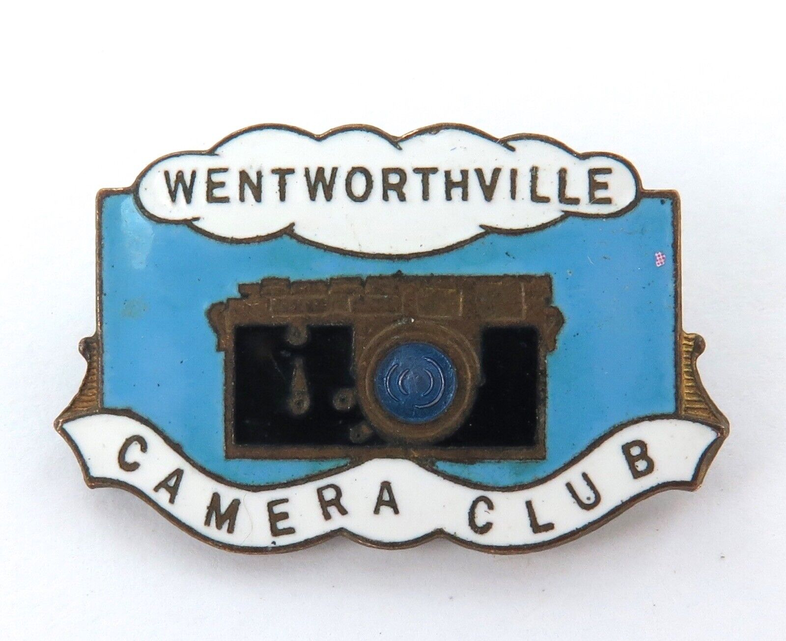 Super Rare / Vintage “Wentworthville Camera Club” Enamel Badge