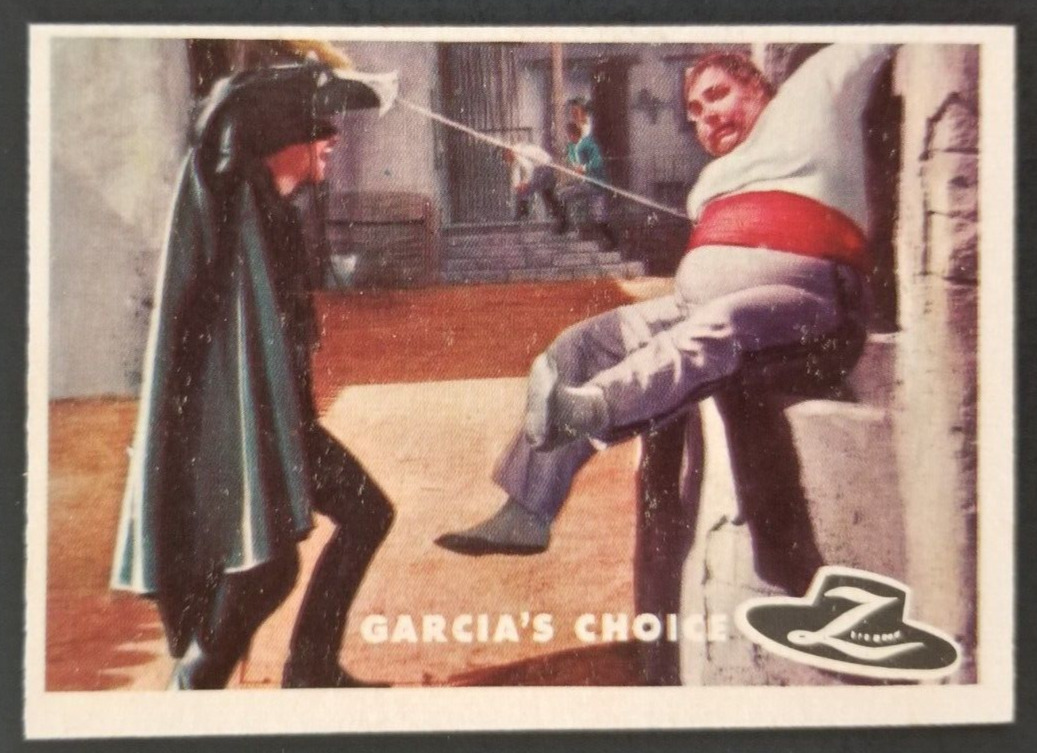 Zorro 1958 Topps Card #15 (NM)
