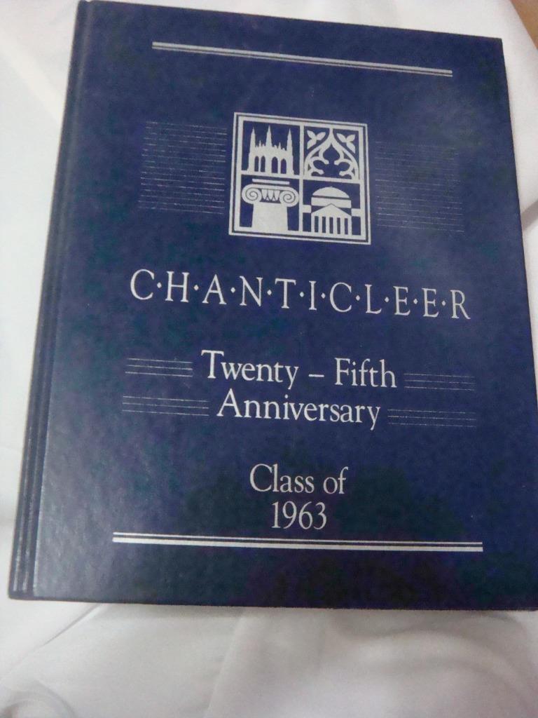 Duke University 25th Anniversary Yearbook Class of 1963 Chanticleer