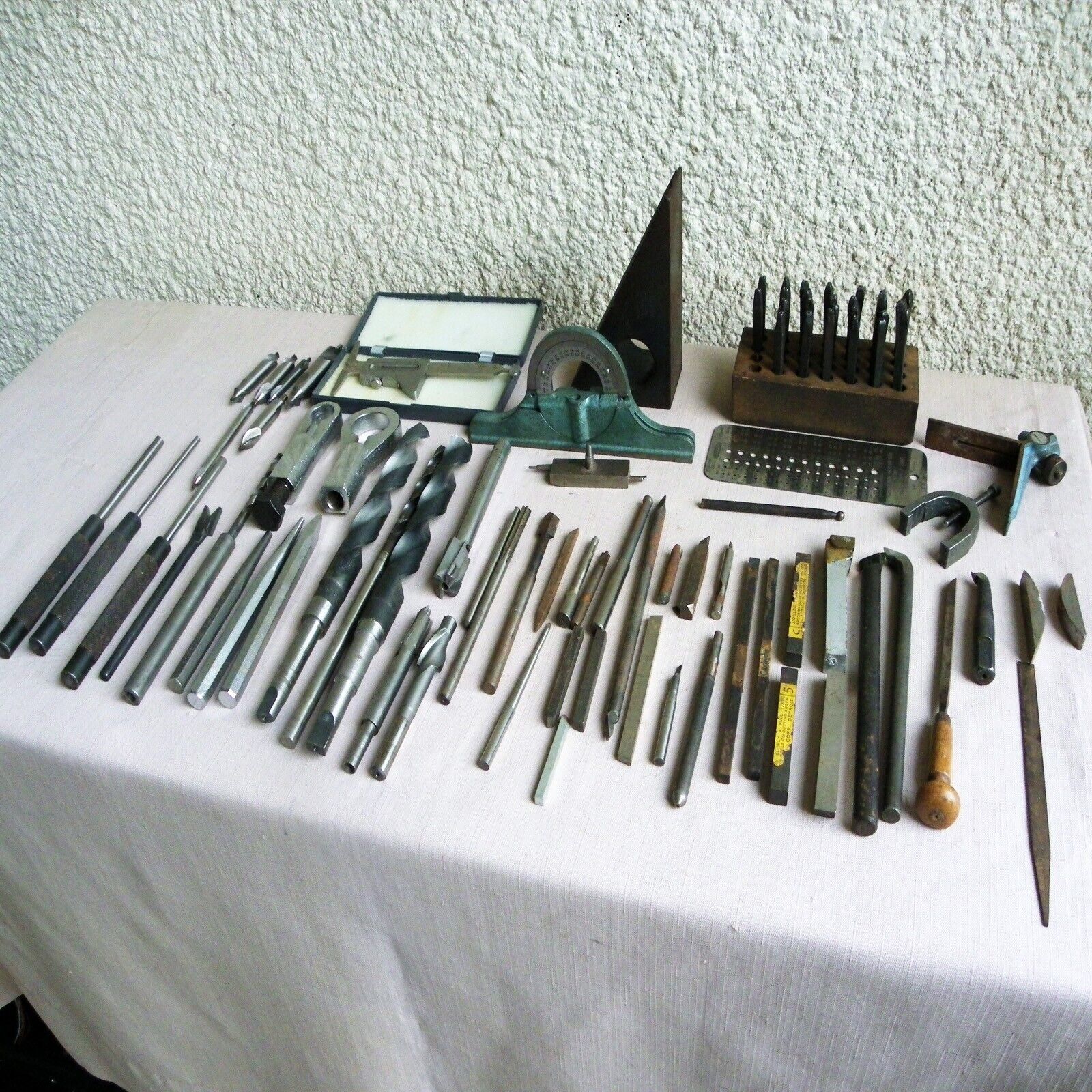 HUGE MACHINIST LOT LATHE TOOLING DRILL BITS CARBIDE END MILLS CUTTERS HSS