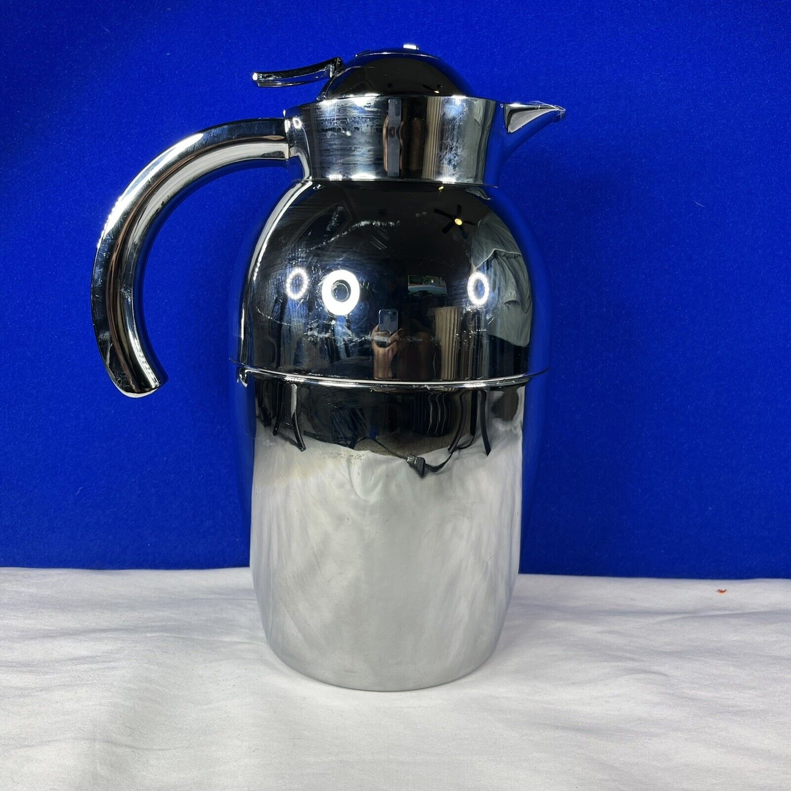 OGGI SENATOR 1 LT/34 OZ Stainless THERMAL VACUUM CARAFE Coffee Tea Water