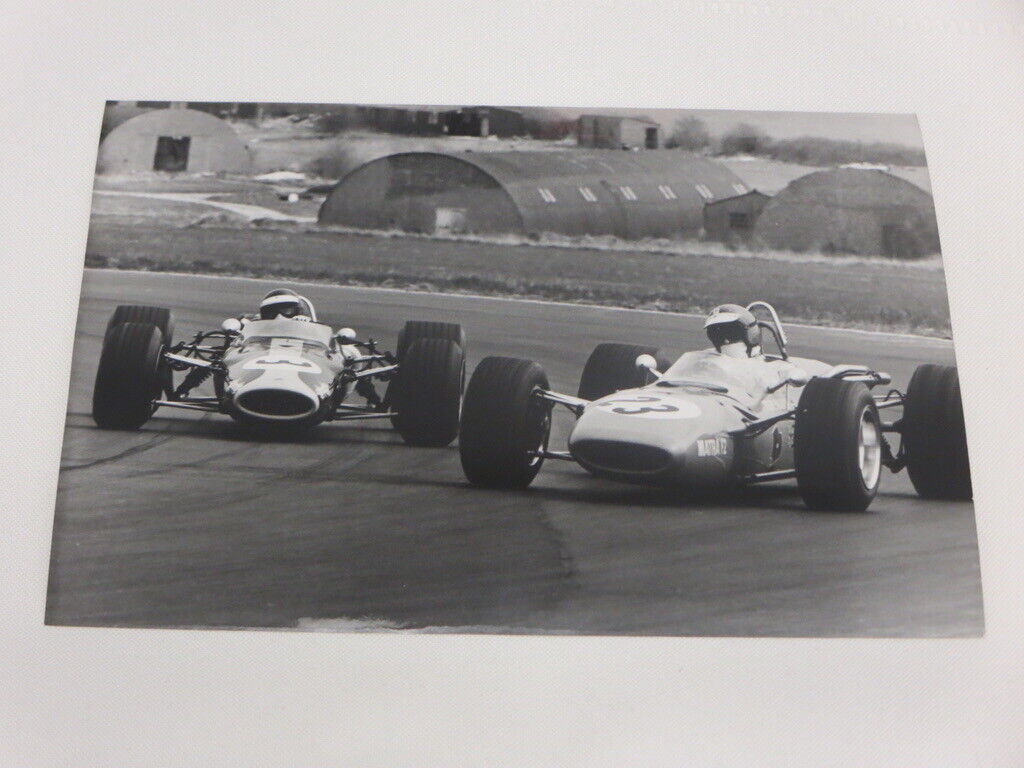 Vintage 1968 Car Racing Photo Photograph - Formula 2 ? Lotus Matra 