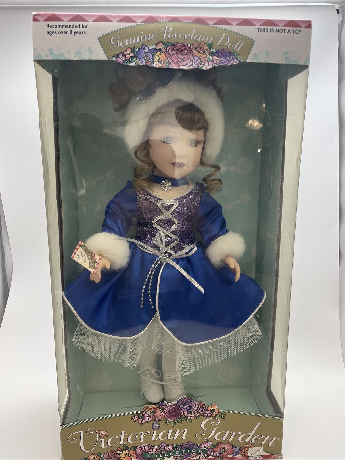 1998 Victorian Garden Doll New In Box