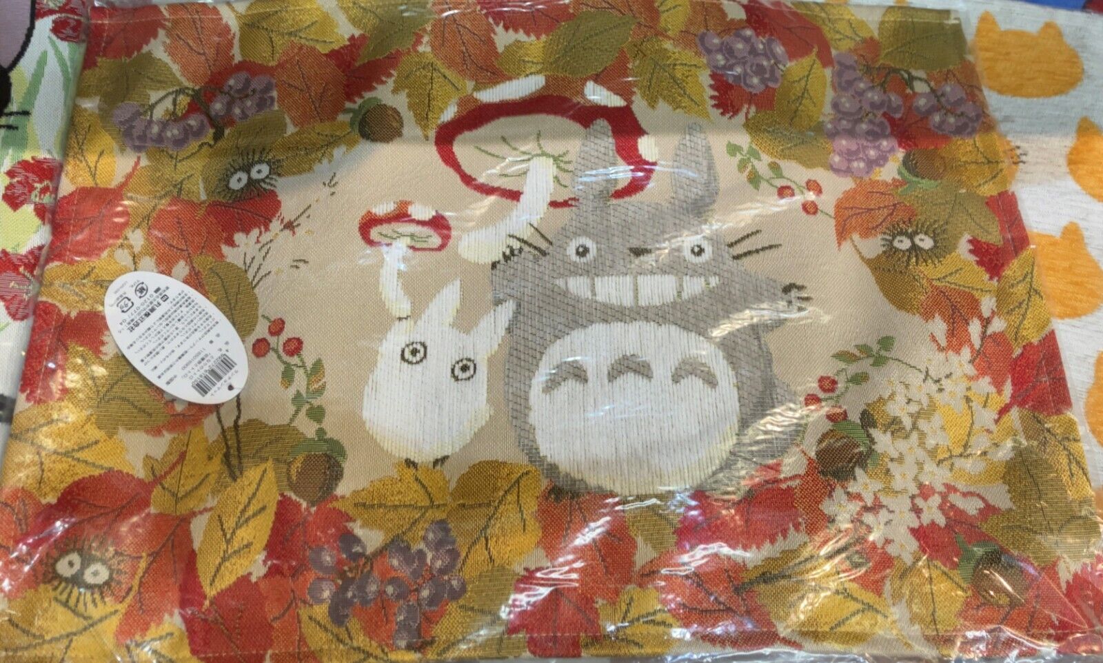 My Neighbor Totoro Place Mat (Harvest Festival & Totoro) Studio Ghibli New Japan