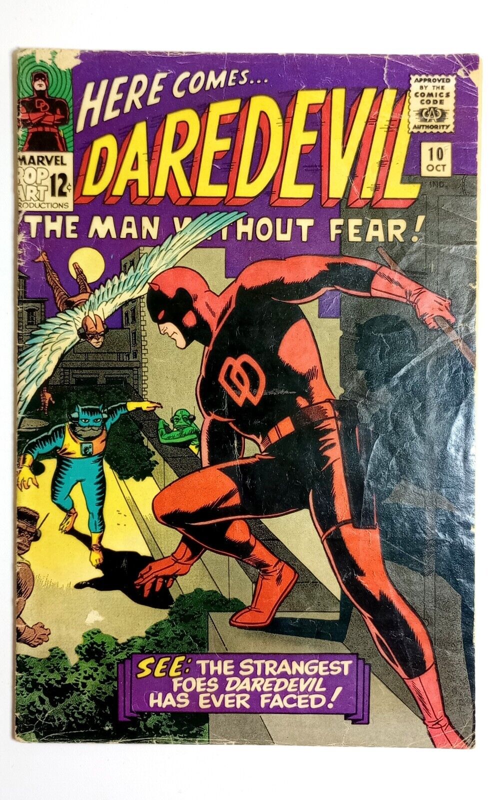 Daredevil #10 - 1st Ani-Man Marvel 1965 Comics