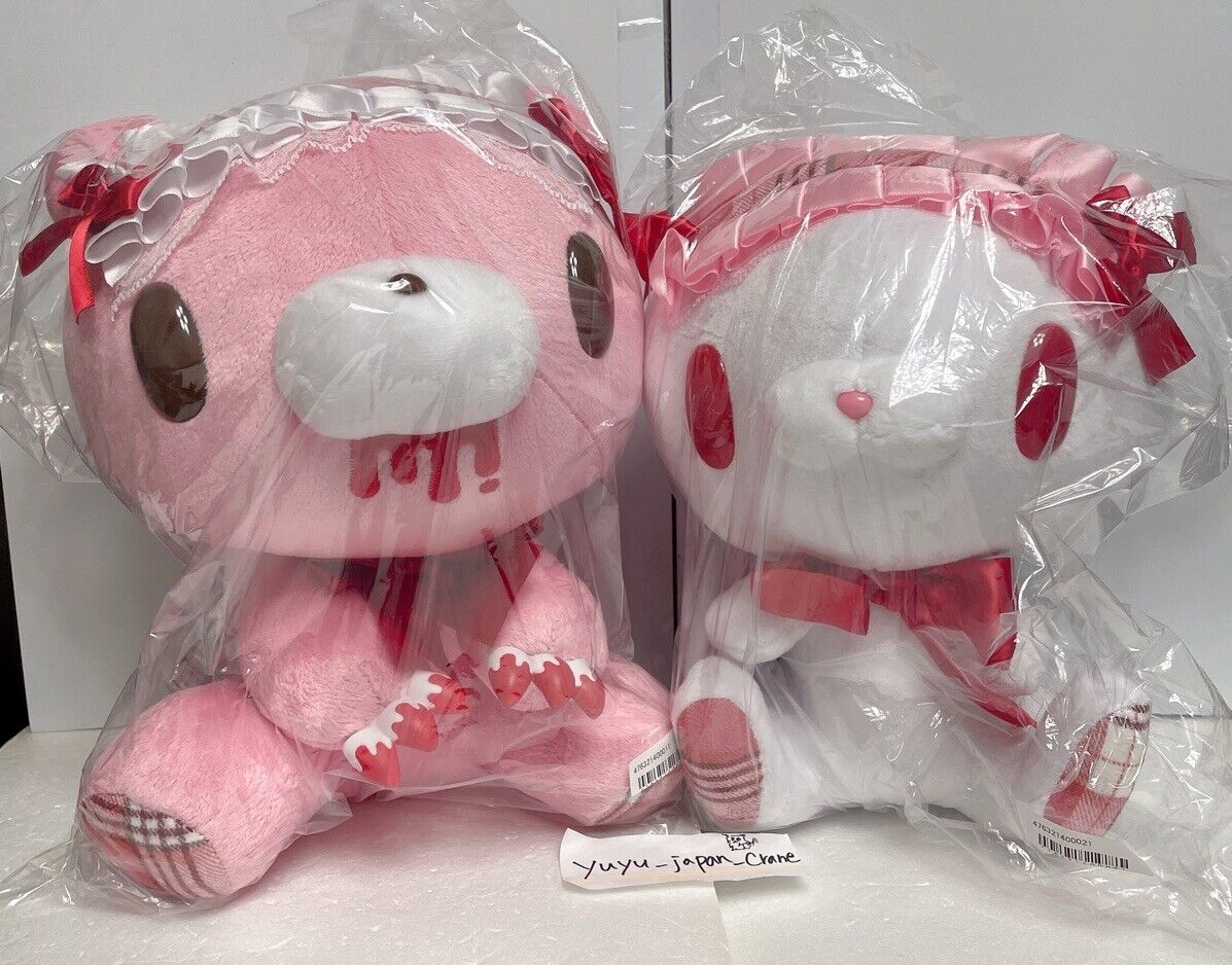 Gloomy Bear Head Dress Variation Plush Doll Stuffed Chax GP 30cm Taito Pink