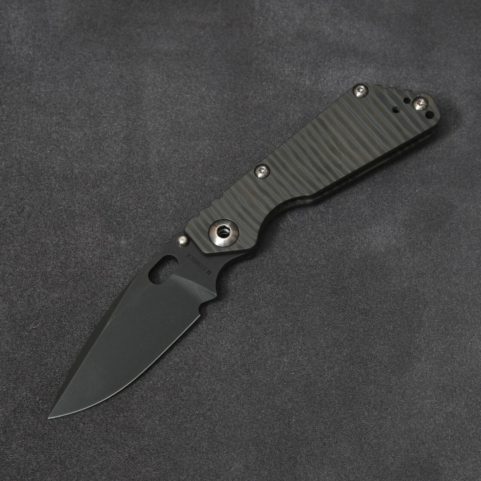 Strider Knives Performance SnG - Tiger Stripe / Black Blade / 20CV