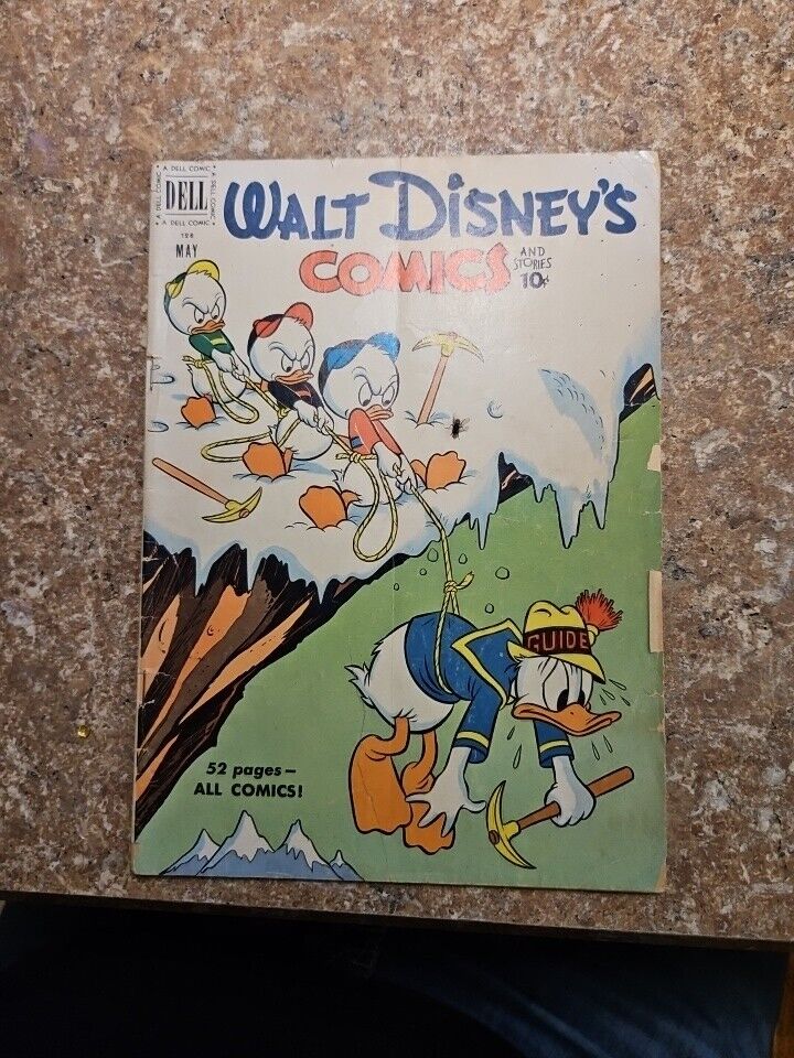 WALT DISNEY'S COMICS AND STORIES #128 VG-FINE, Carl Barks Donald Duck, Dell 1951