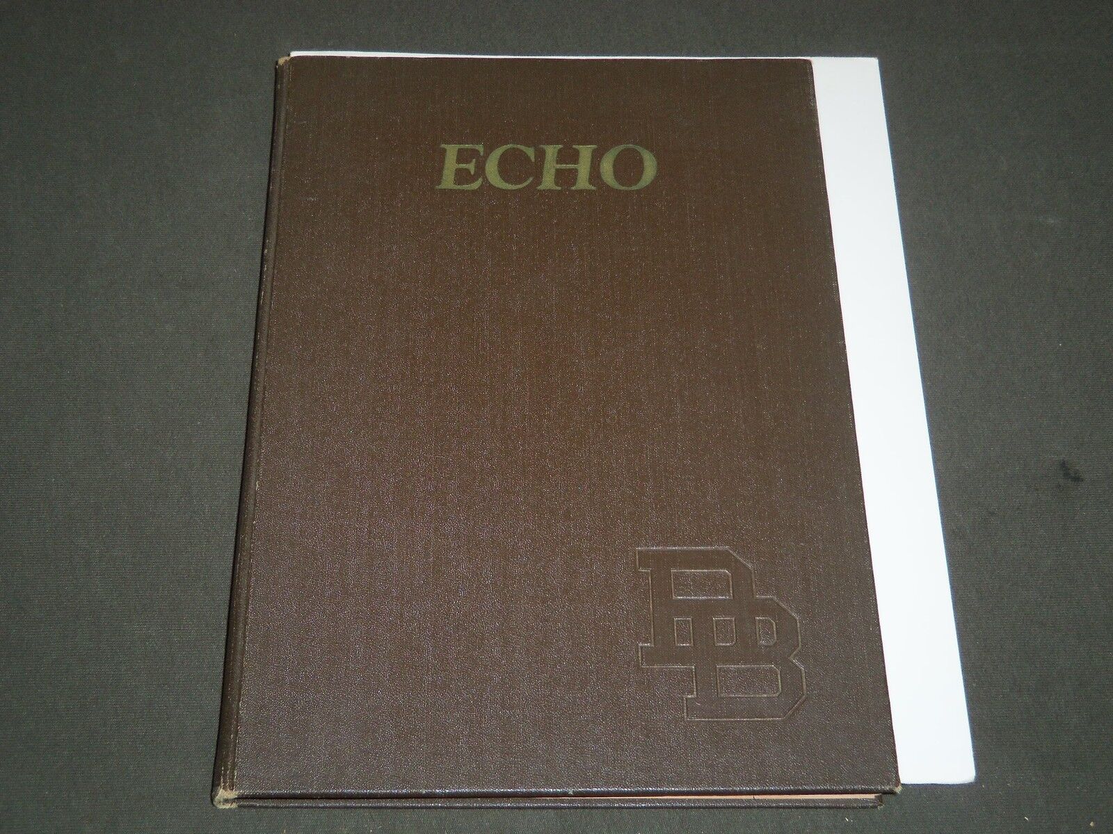1938 THE ECHO BOUND BROOK HIGH SCHOOL YEARBOOK - NEW JERSEY - YB 420