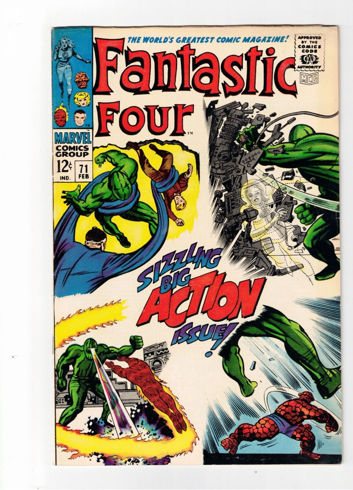 Fantastic Four #71 1968MARVEL COMICS