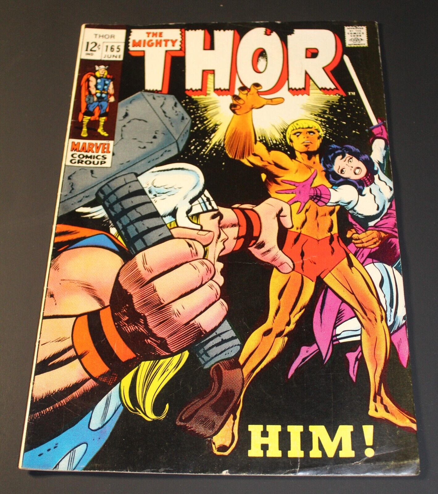 The Mighty Thor 165 JUNE HIM Marvel Comics Group Stan Lee Jack King