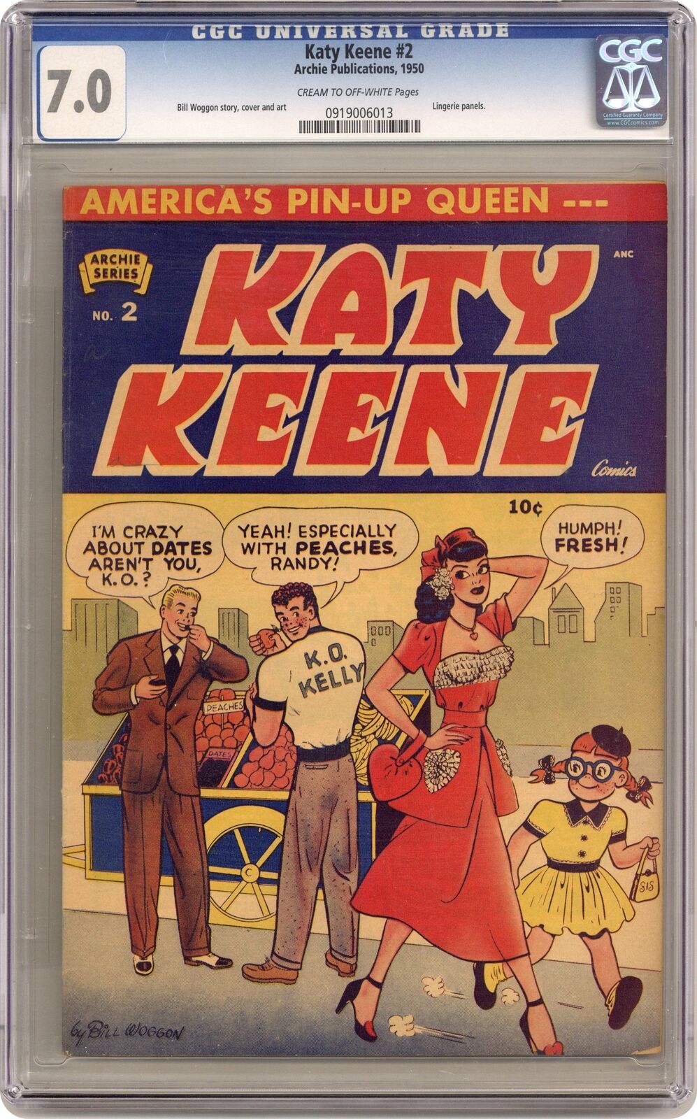 Katy Keene #2 CGC 7.0 1950 0919006013