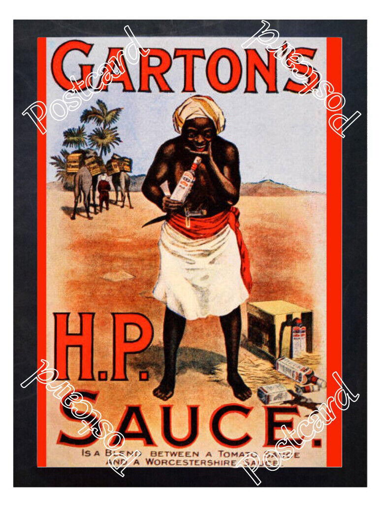 Historic Garton\'s HP Sauce 1910 Advertising Postcard