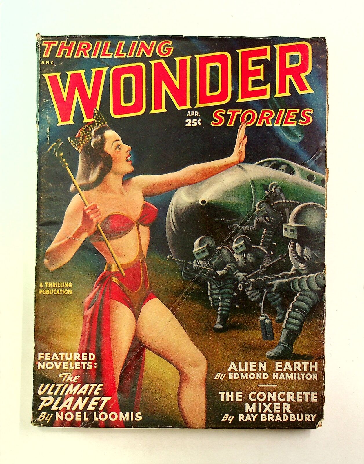Thrilling Wonder Stories Pulp Apr 1949 Vol. 34 #1 VG- 3.5