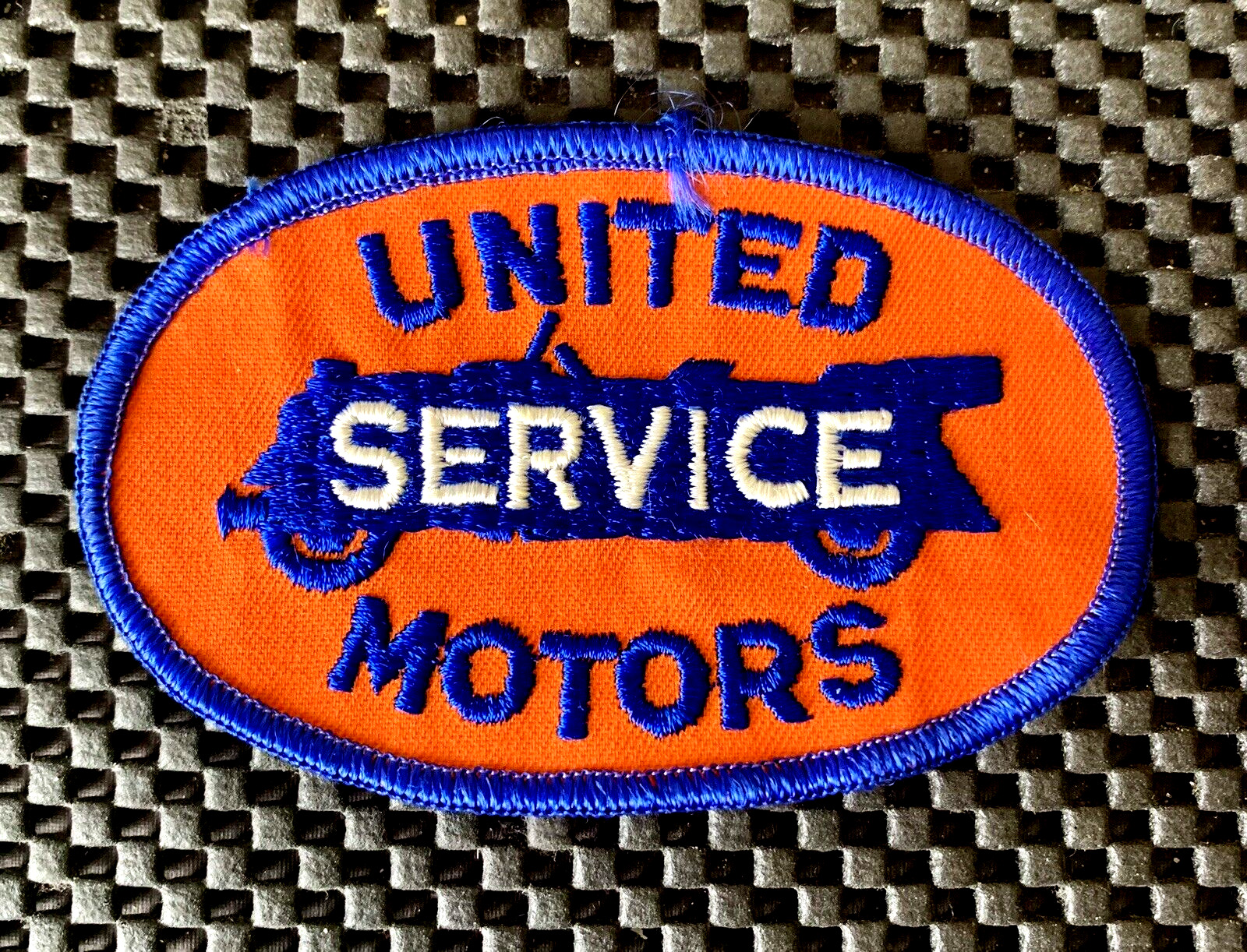 UNITED MOTORS SERVICE SEW ON ONLY PATCH REMY DELCO PARTS GM 4 1/4\
