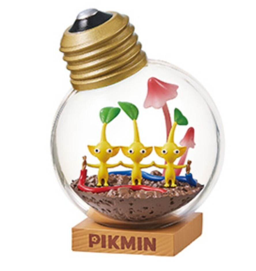 RE-MENT Pikmin Terrarium Collection 6 electric Figure toy Nintendo Japan New