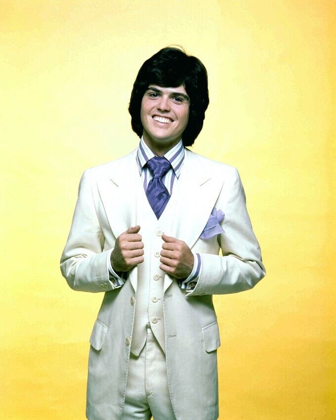 Donny Osmond in White Suit 70's 24x36 inch Poster