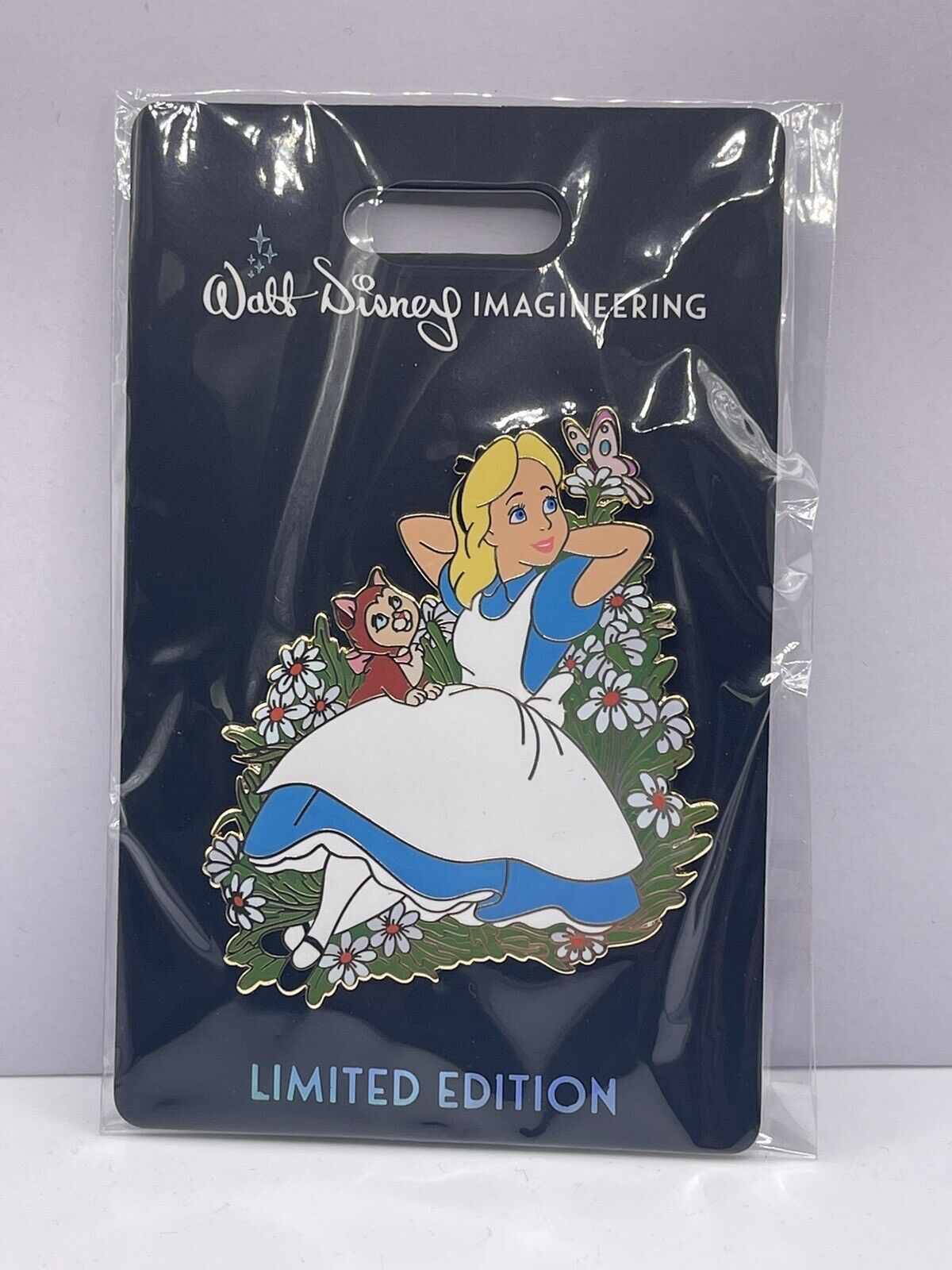 Disney Mickey's WDI MOG Princess Flowers Garden Alice In Wonderland Dinah Pin