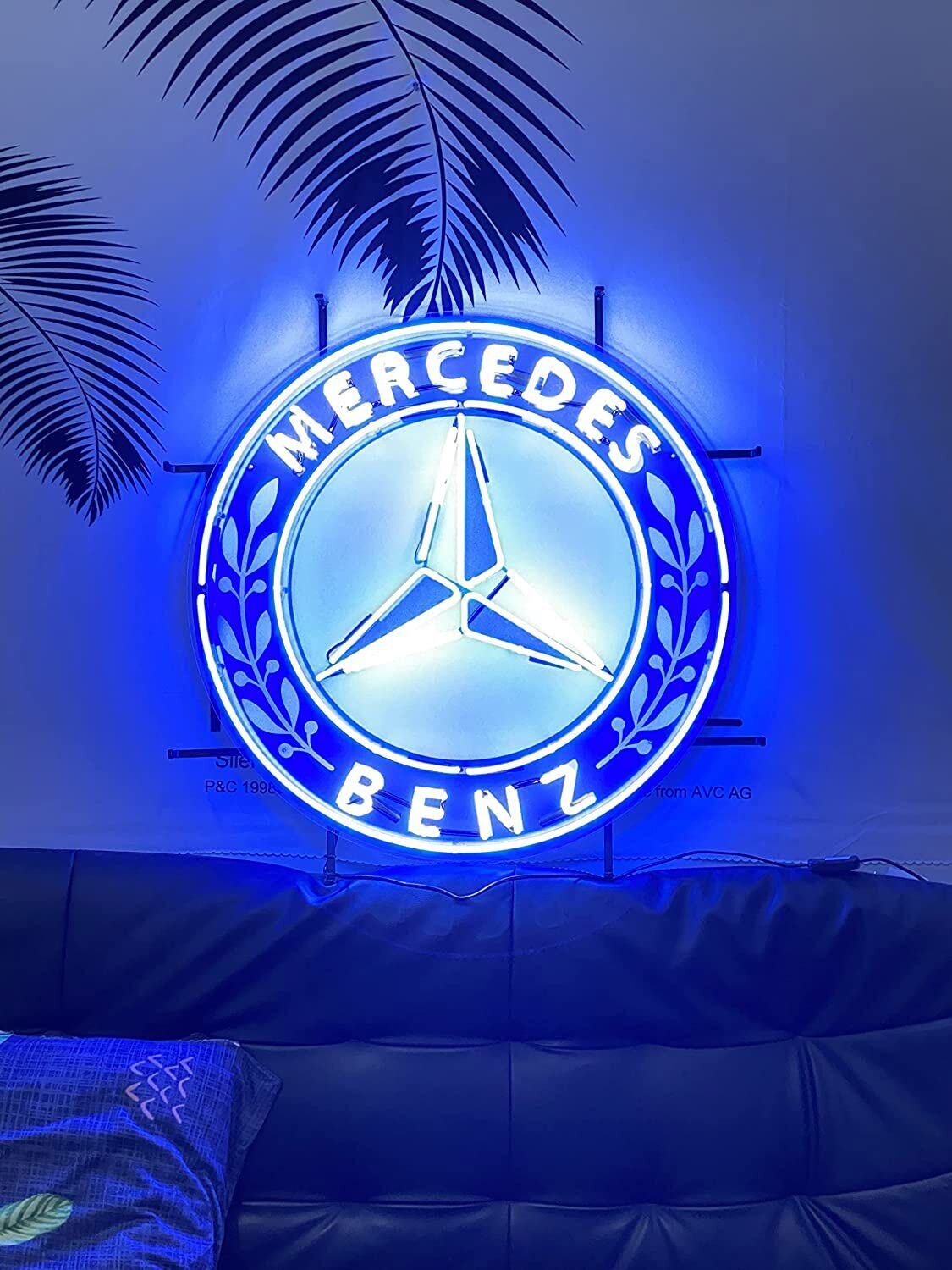 Mercedes Benz Auto Car Garage Lamp Neon Light Sign 24\